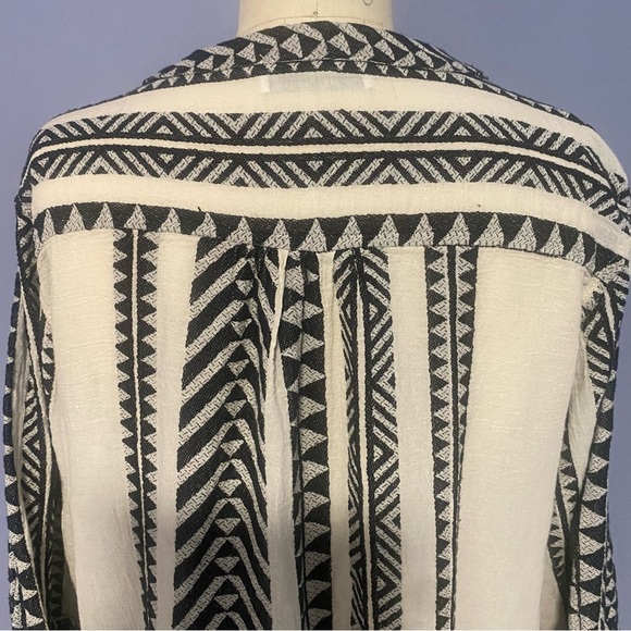 Devotion Twins Ella Black & White Embroidered Tunic Dress Mini M - Picture 11 of 12